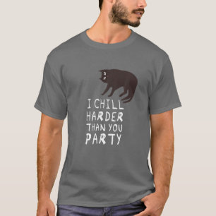 お前より冷たくなパーティーおもしろい- Cat Tシャツ