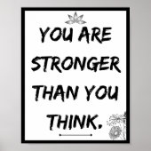 お前より強い考え引用文だ ポスター (正面)