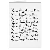 お前より強い！考え引用文 (正面)