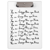 お前より強い！考え引用文 クリップボード (正面)