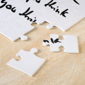 お前より強い!考え引用文 ジグソーパズル (側面)