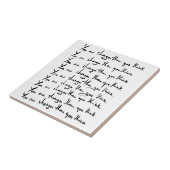 お前より強い!考え引用文 タイル (側面)