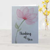 お前らのピ考えるンク水色の花空白のが カード (黄色い花)