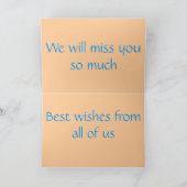 お前ら恋しく思に>お別れカード カード (内部)