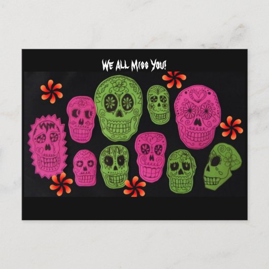 お前ら恋しく思! ポストカード (正面)