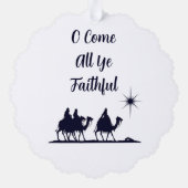 お前ら来は全て忠実なミニマル主義者 オーナメントカード (裏面)