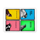 お前ら風変わり。変わらないでね。 マグネット (横)