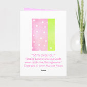 お前をだませ!母の日のカード カード (裏面)