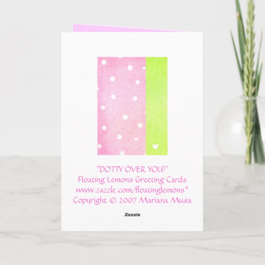 お前をだませ!母の日のカード カード (裏面)