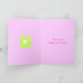 お前をだませ!母の日のカード カード (内部)