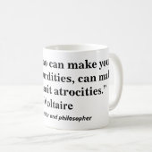 お前を不条理にでき信じる者は........ コーヒーマグカップ (正面右)