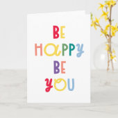 お前を幸せにする カード (黄色い花)