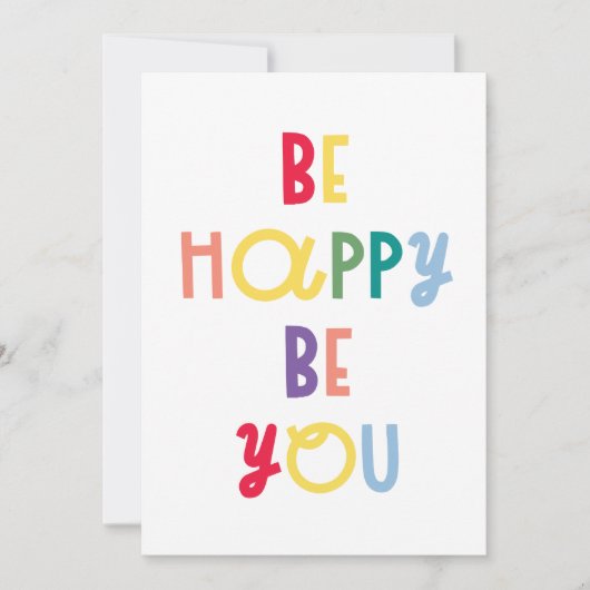 お前を幸せにする カード (正面)