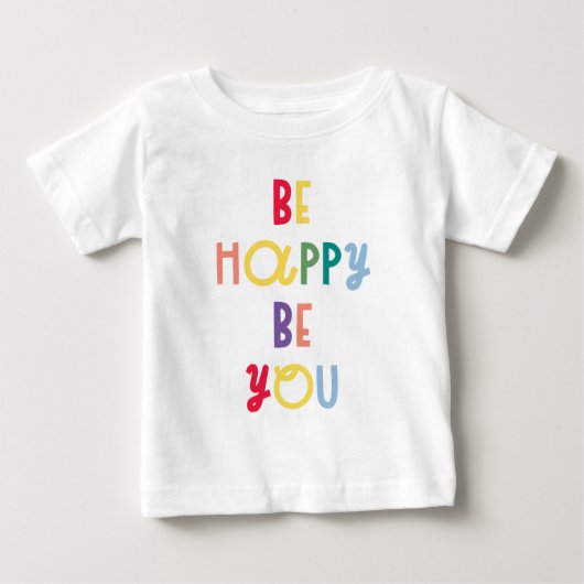 お前を幸せにする ベビーTシャツ (正面)