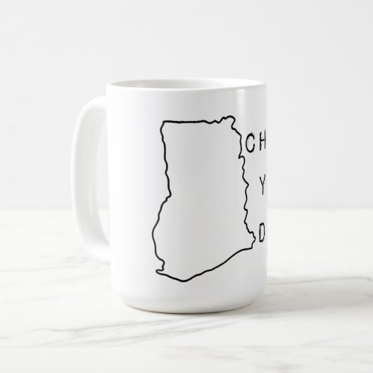 お前を怒らせろ コーヒーマグカップ (正面左)