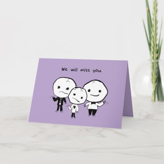 お前を恋しく思守る。さて、いくつかの私たちのカード カード (正面)