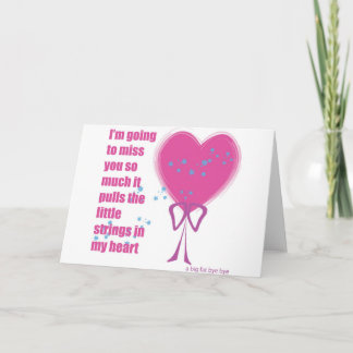 お前を恋しく思連れる カード