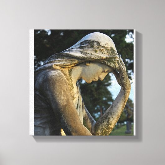 お前を恋しく思連れる キャンバスプリント (正面)