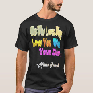 お前を愛する者は土で Tシャツ