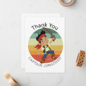 お前を感謝してい海賊だ ノートカード (正面/裏面インサイチュ)