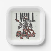 お前を揺るがす ペーパープレート (正面)