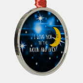 『お前を月に愛して後ろを愛する』 メタルオーナメント (右)