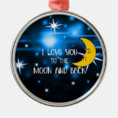 『お前を月に愛して後ろを愛する』 メタルオーナメント (正面)