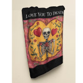 お前を死ぬほど愛せ フリースブランケット