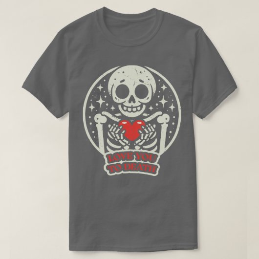 お前を死ぬほど愛せ Tシャツ (デザイン正面)