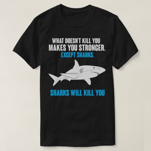お前を殺さないと強くなる Tシャツ (デザイン正面)