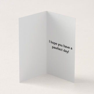 お前を殺せ！ウェスティー誕生日カード