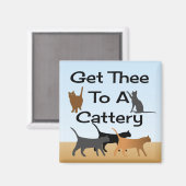 お前を磁石に乗せる マグネット (正面/裏面)