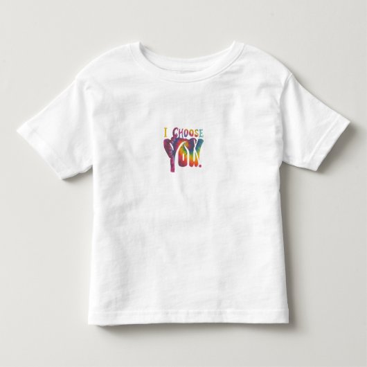お前を選ぶ トドラーTシャツ (正面)