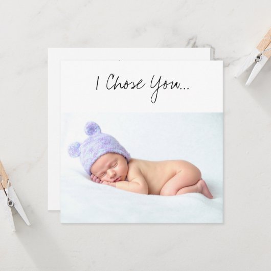 お前を選んだゴッド親生まれたばかりのの提案だ カード (正面/裏面インサイチュ)