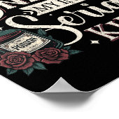 お前インスパイアは俺の中の連続殺人犯レトロ不気味Se ポスター (角)