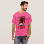 お前インスパイアは私の内のシリアルKiller黒猫ハロ Tシャツ (正面フル)