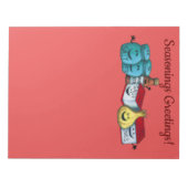 お前カスタマイズの調味挨拶! by Cherie ノートパッド (正面)