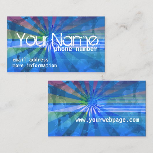 お前シャイン！名刺 名刺 (正面/裏面)