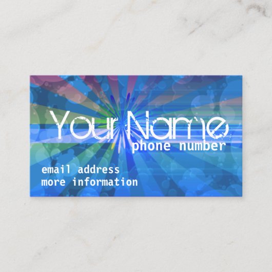 お前シャイン！名刺 名刺 (正面)