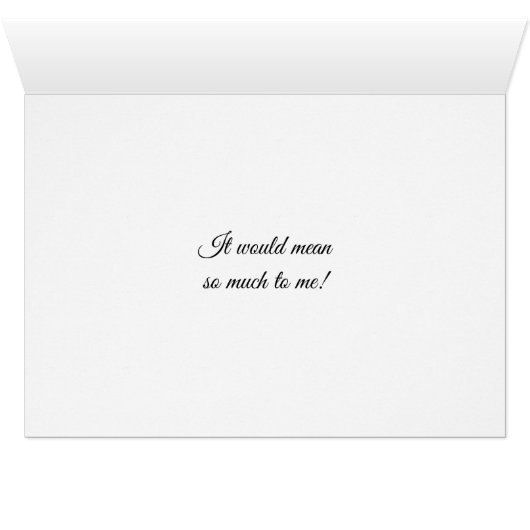 お前パーソナライズされたは俺の花嫁カードか (内部横(下))