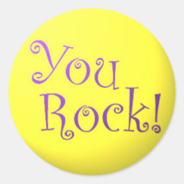 お前ロック！シール ラウンドシール