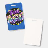 お前ロック！バッジ バッジ (Front & Back)