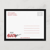 お前ロック!バレンタインデーのポストカード シーズンポストカード (裏面)