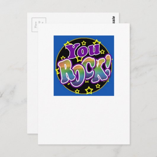 お前ロック！ ポストカード (正面/裏面)