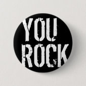 お前ロック – 缶バッジ (正面)