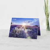 お前信じが俺だと分かっていれば俺は一人じゃない サンキューカード (正面)