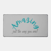 お前向き前の方が素晴らしい デスクマット (正面)