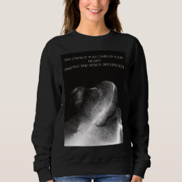 お前向き客様のハート スウェットシャツ