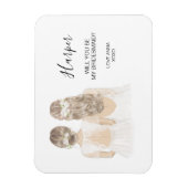 お前図解入りの、写真付きのが俺の花嫁の磁石か マグネット (縦)