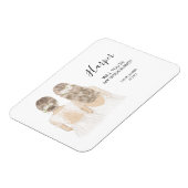 お前図解入りの、写真付きのが俺の花嫁の磁石か マグネット (左側)